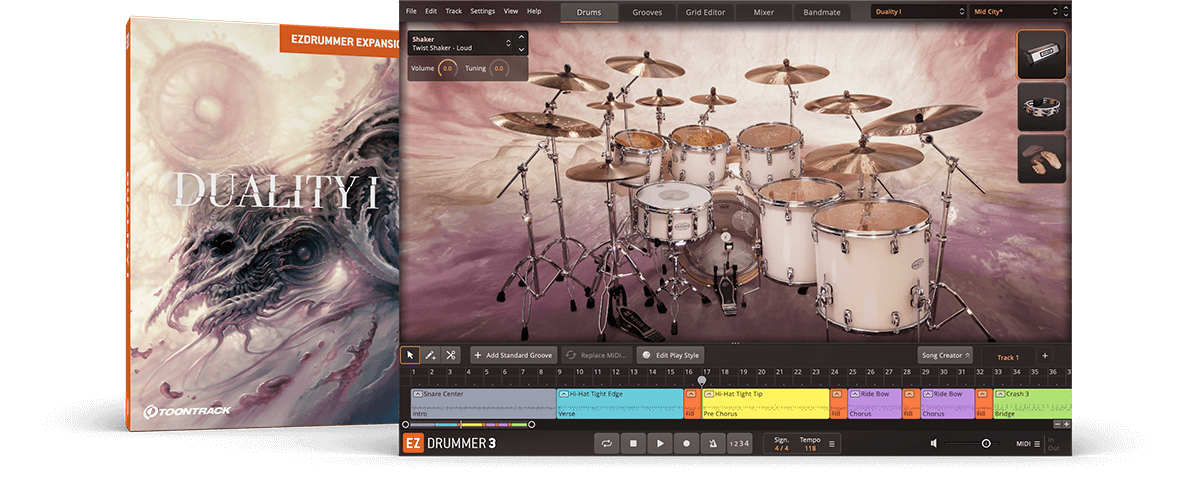 Toontrack EZX -  Duality  I (Duality 1)